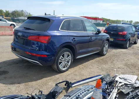 2018 Audi Q5 2.0T Premium/2.0T Tech Premium from USA, damaged, VIN WA1BNAFY4J2005764